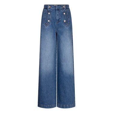 RUMO Wide Leg Jeans Blauw