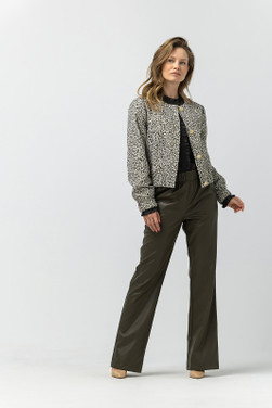 Rina Flared Broek Groen