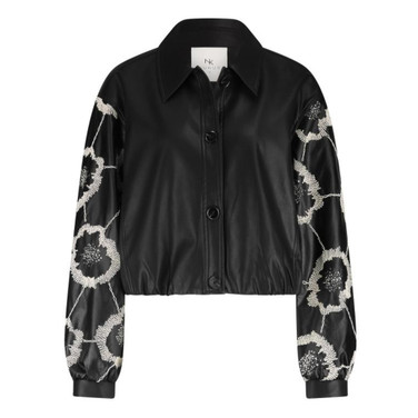 Fiene Jacket Embroidery Zwart 1