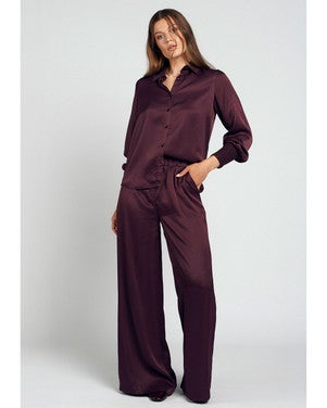 Eve Pants Bordeaux