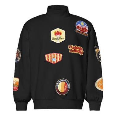 ROMA turtle neck sweater Zwart 1