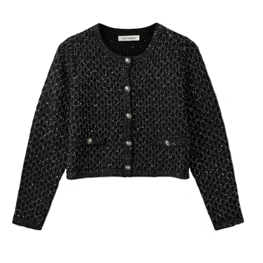 CarnetSW Cardigan Zwart 1