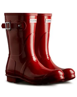 WOMENS ORIGINAL SHORT GLOSS BOOT MILITARY Rood