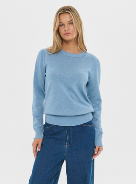 MilaSZ Pullover Licht Blauw