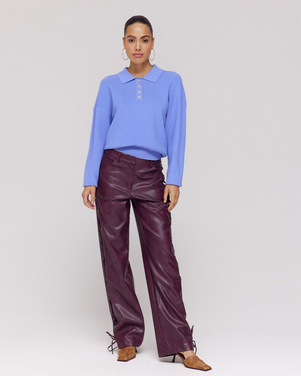 SALLY-PA Pants Bordeaux