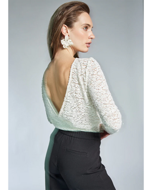 Tiana Top Ls Off White