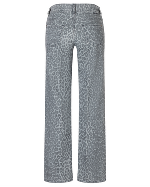 WIDE Leg Leo Jeans Blauw