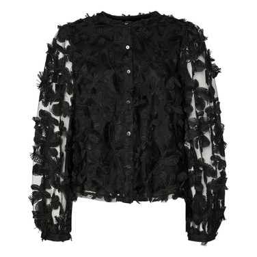 YASKARLY LS SHIRT - SHOW Zwart 1