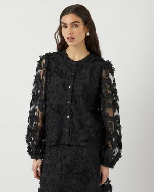 YASKARLY LS SHIRT - SHOW Zwart 1