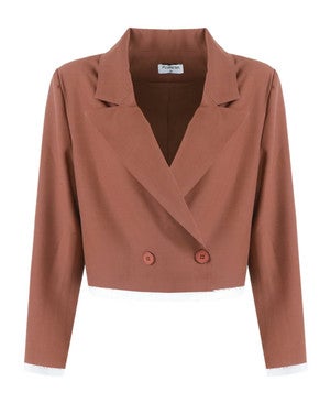 Talitha jacket Bruin 2