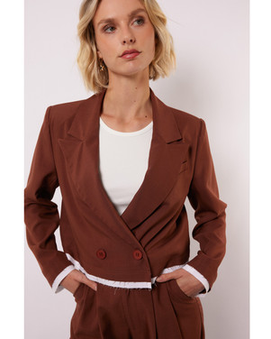 Talitha jacket Bruin 2