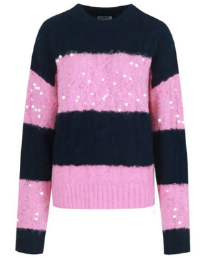 Selera knit sweater Blauw