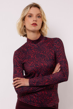 Tyra top Rood