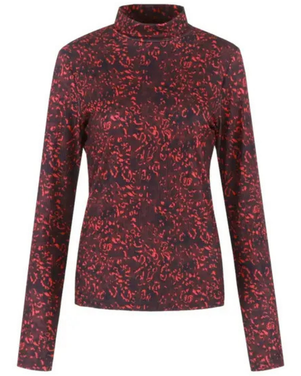 Tyra top Rood