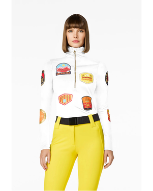 TRIUMPH ski pully Wit 1