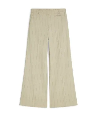 ARCHER trousers with pinstripe Beige