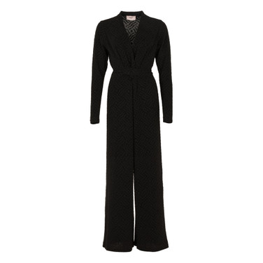 Vasili Lurex Jumpsuit Zwart 1