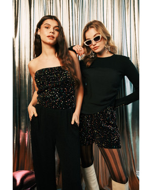 Clodine shorts Zwart 1