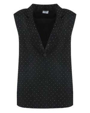 Joelle gilet Zwart 1