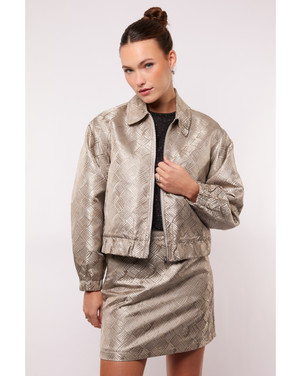 Shantel jacket Zilver