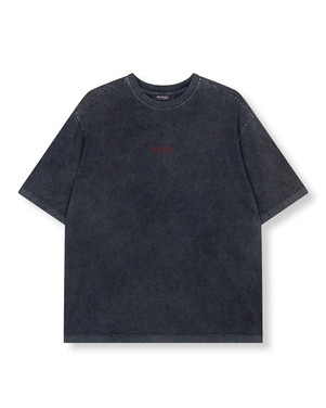 ladies knitted oversized t-shirt MAGGY Antraciet