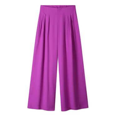 PANTS - Wide leg Frosting Pink Roze