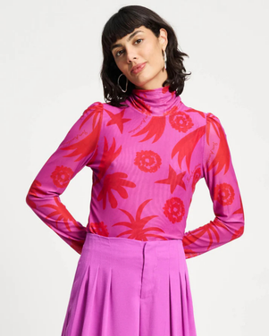 TURTLENECK - Splashing Fireworks Roze