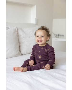 Bonnie Bouquet Premium Sleepwear Paars