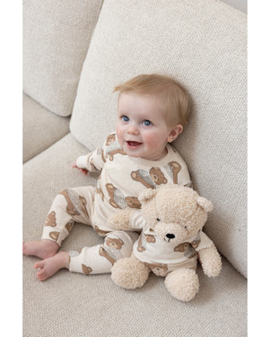 Teddy Bear Premium Sleepwear Off White