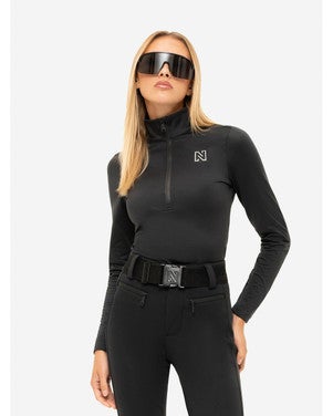 Gumeko Ski Pully Glitter Logo Zwart 1