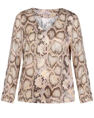 Madison snake top Multi