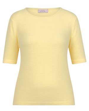 Felica soft pullover Geel