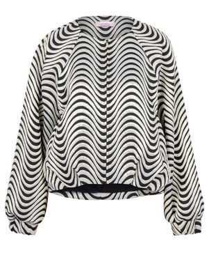Luun wave bomber jacket Zwart 1