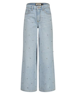 Monaco Stud Extra Wide Licht Blauw