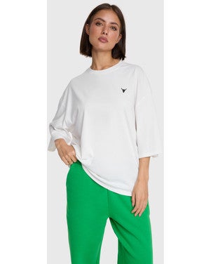 ladies knitted bull t-shirt Off White