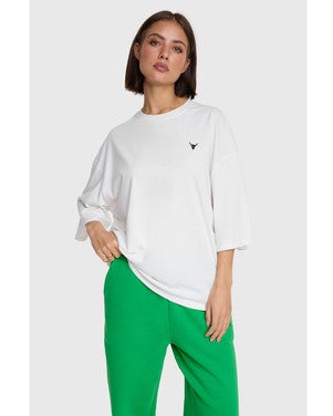 ladies knitted bull t-shirt Off White