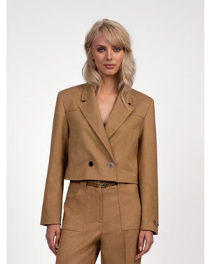 Ladaa Blazer Camel