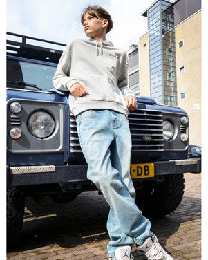 2612 Straight Wide Fit Jeans Blauw