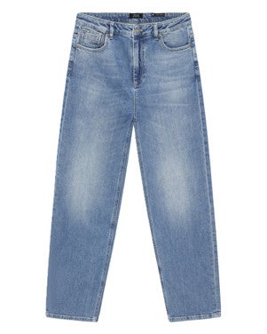 2410 Loose Tapered Fit Jeans Blauw
