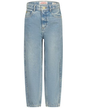 Cecilia Balloon Jeans Blauw