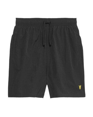 Plain Look Swim Short Zwart 1