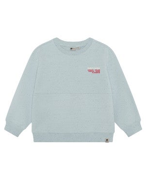 Oversized Sweater Nappy Licht Blauw