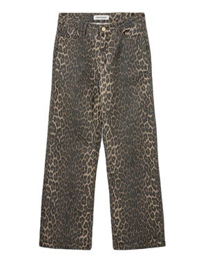 SIENNASW LEOPARD TROUSERS Bruin 1