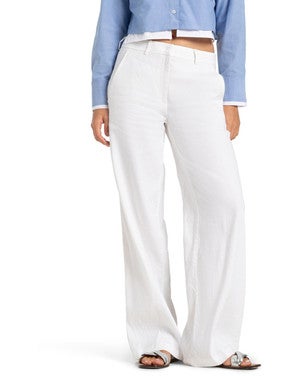Mira Wide Leg Pantalon Wit 1