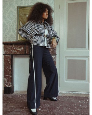 Levie trousers Donker Blauw