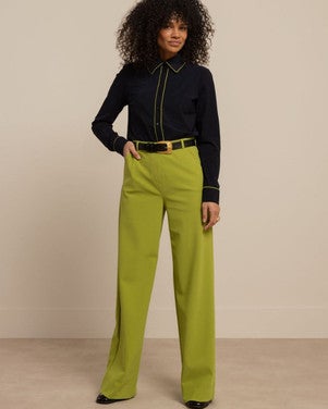 Lexie bonded trousers fel Groen