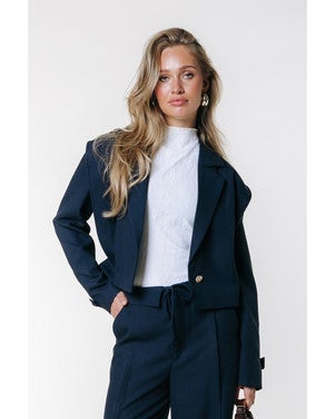 Beau Marine Blazer Blauw