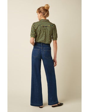 Carina Blouse Drift Groen