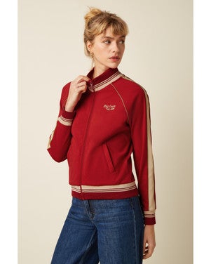 Lila Coljack Daytona Sweat Rood