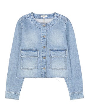 N260296 Ladies Jacket Licht Blauw